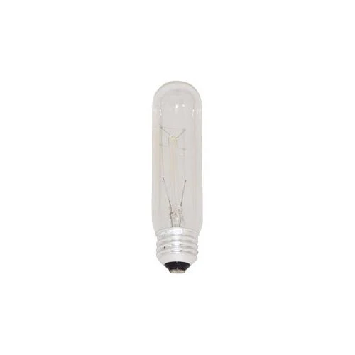 Bulbrite 25T10C/HO 25 Watt Incandescent High Output Showcase/Aquarium/Display T10 Tubular Bulb, Medium Base, Clear - Cheap-Us
