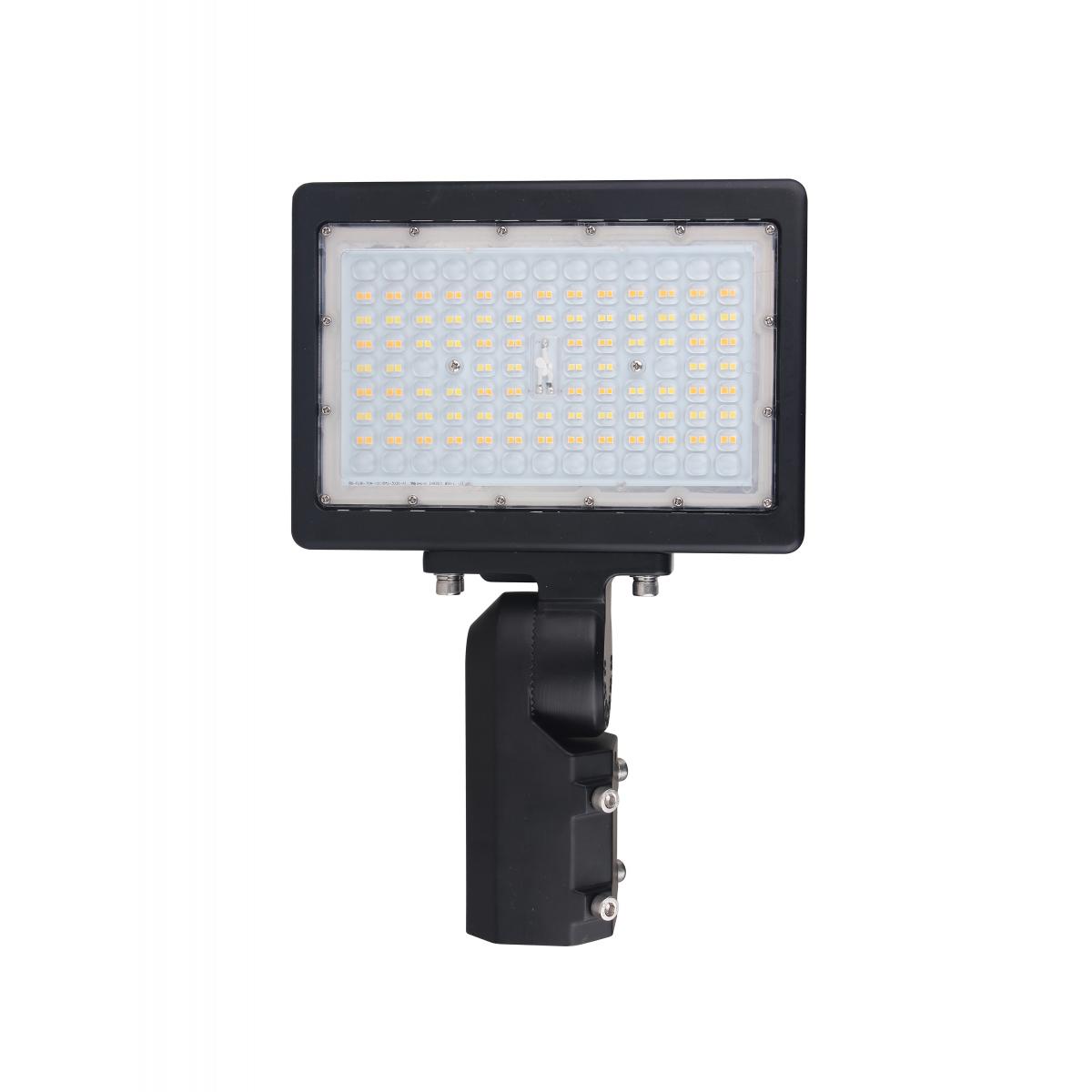 Satco Nuvo LED Flood Light 150W 4000K/5000K - Die-cast Aluminum/Aluminum Alloy Material, 120V-347V, Bronze Finish - Cheap-Us