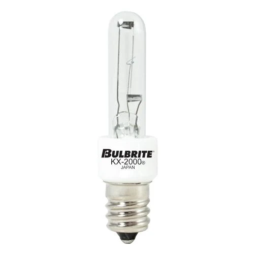 BULBRITE KRYPTON/XENON T3 CANDELABRA SCREW (E12) 40W DIMMABLE LIGHT BULB 2700K/WARM WHITE 2PK (473040) - Cheap-Us