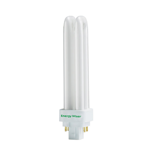 Bulbrite CF18D830/E 18 Watt Dimmable Compact Fluorescent T4 Quad Tube, 4-Pin G24Q-2 Base, Soft White - Cheap-Us