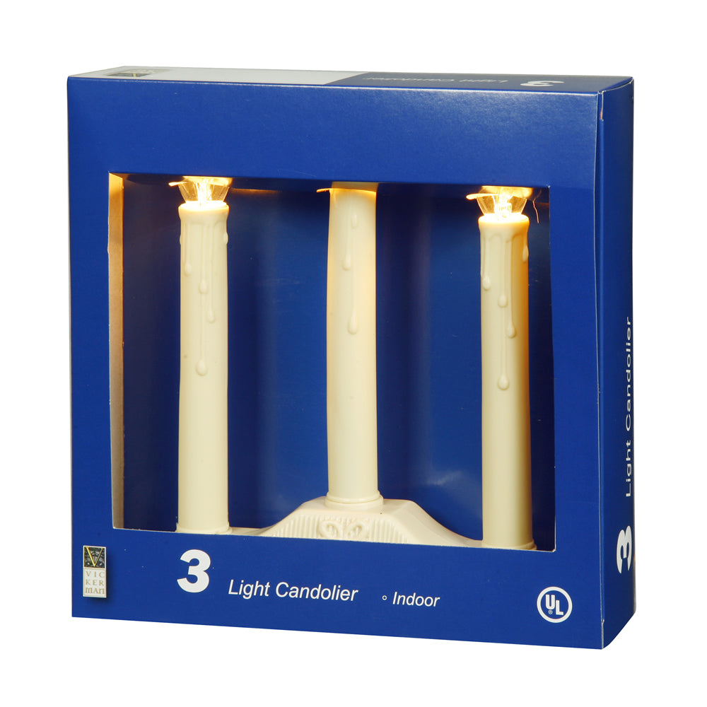 Vickerman 3 C7 Light Ivory Candolier Light 36