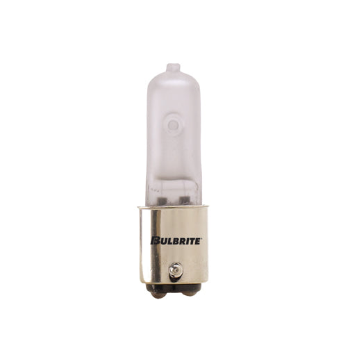 Bulbrite Q75FR/DC 75 Watt Dimmable Halogen JD T4 Capsule Bulb, Double Contact Bayonet Base, Frost - Cheap-Us