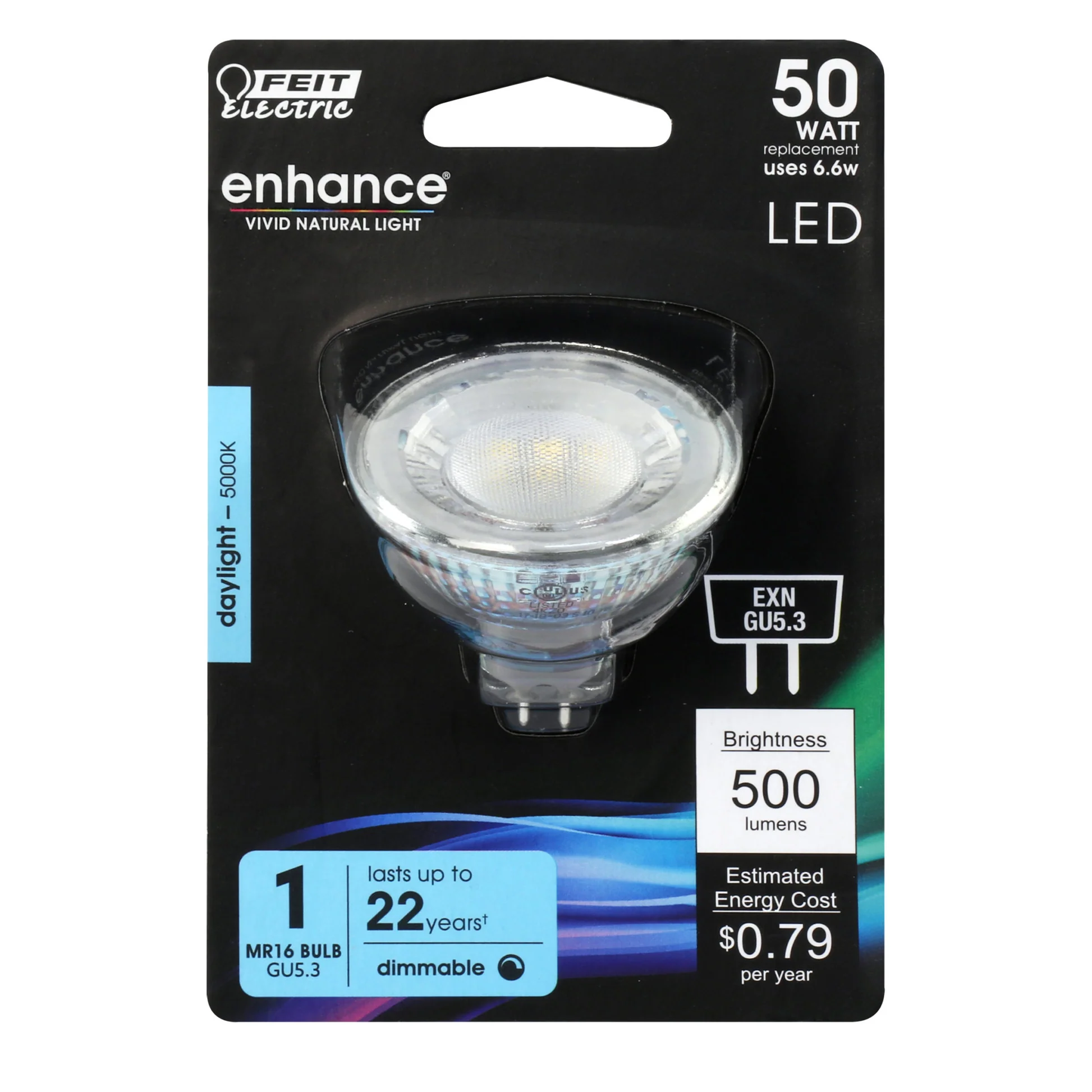 500 Lumen 5000K Dimmable LED - Cheap-Us