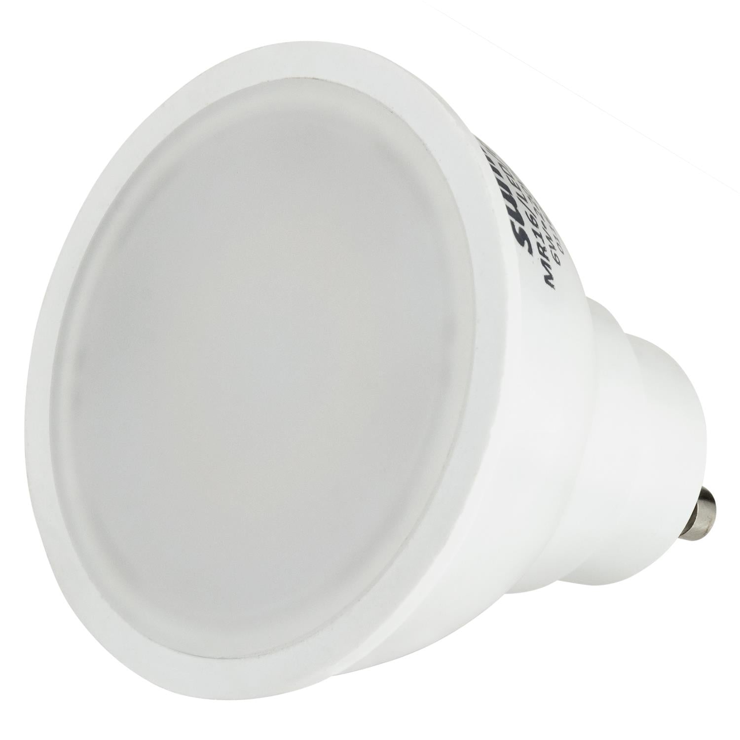 Sunlite MR16/LED/6W/40K/GU10/220V 6 Watt GU10 Lamp GU10 Base Cool White - Cheap-Us