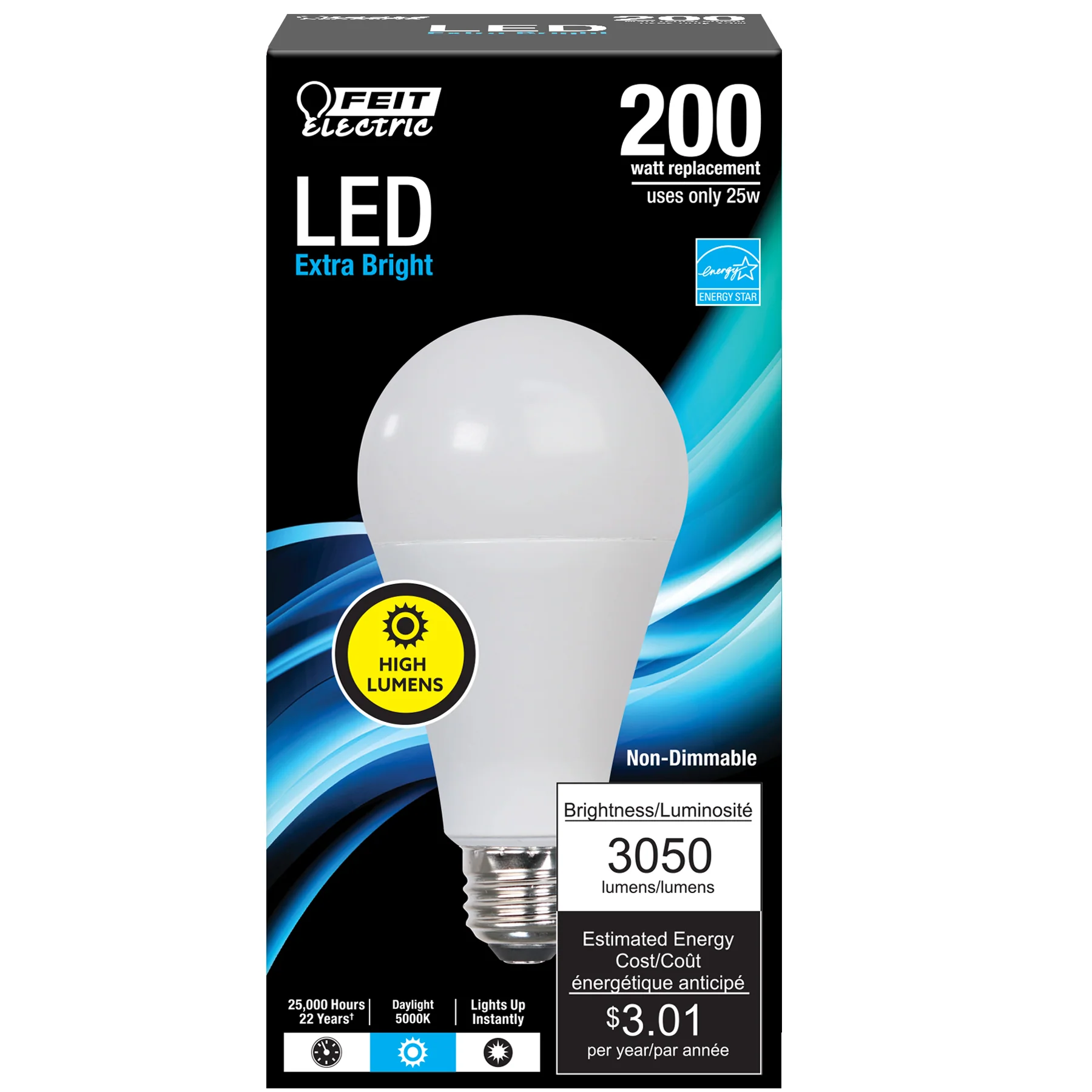 3050 Lumen 5000K Non-Dimmable LED - Cheap-Us