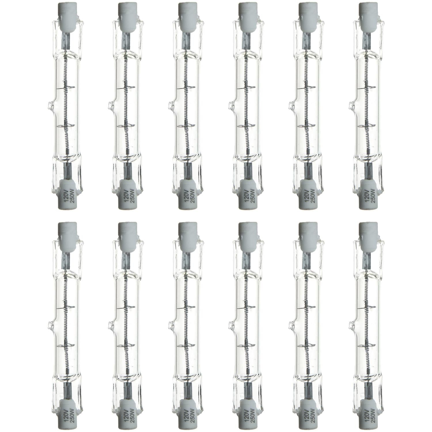 Sunlite 250 Watt, Double Ended T3, RSC Base, Clear - Cheap-Us