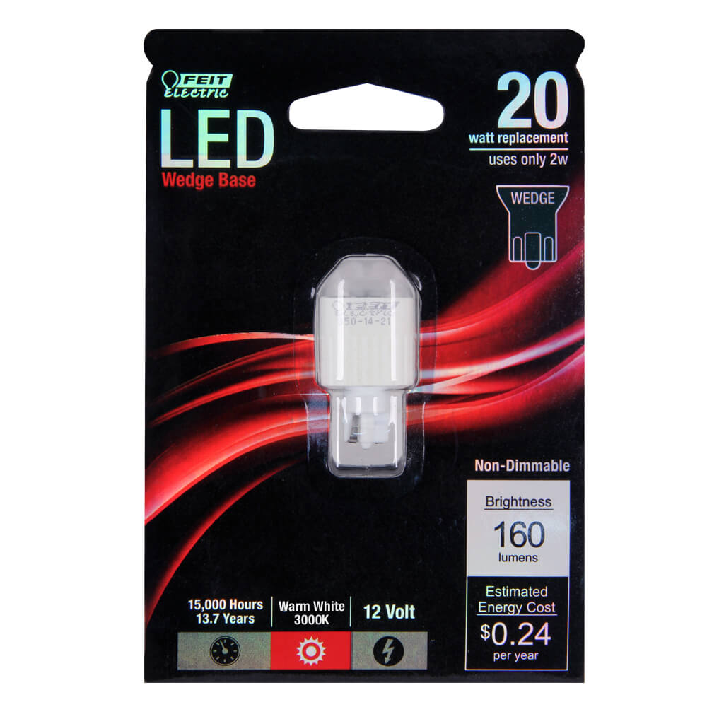 160 Lumen 3000K Non-Dimmable LED - Cheap-Us