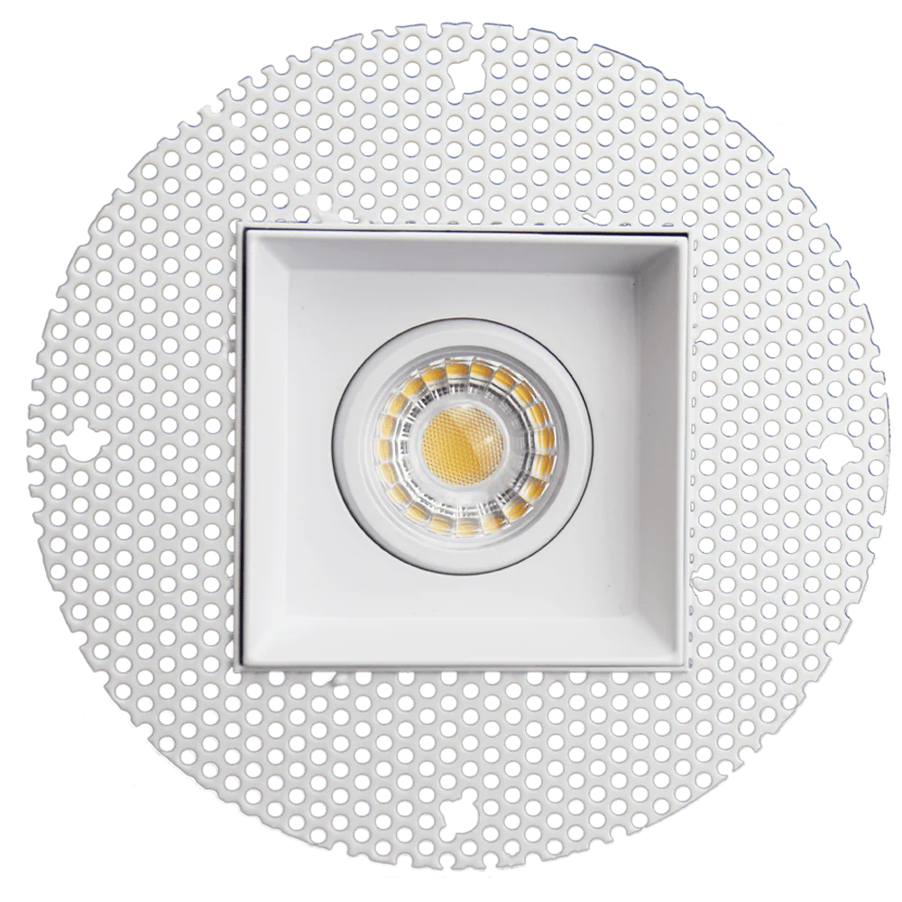 Goodlite 3 Inch Trimless Square LED Single Gimbal Fixture, Selectable Color Temperature, 27,30,35,41,50K - Cheap-Us