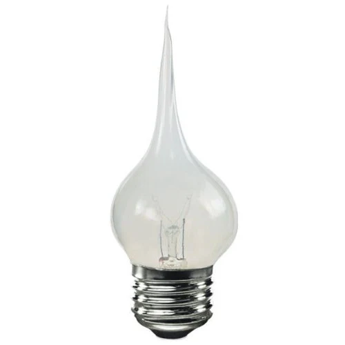Bulbrite SF/7.5S11 7.5 Watt Incandescent Silicone Dipped S11 Chandelier Bulb, Medium Base - Cheap-Us