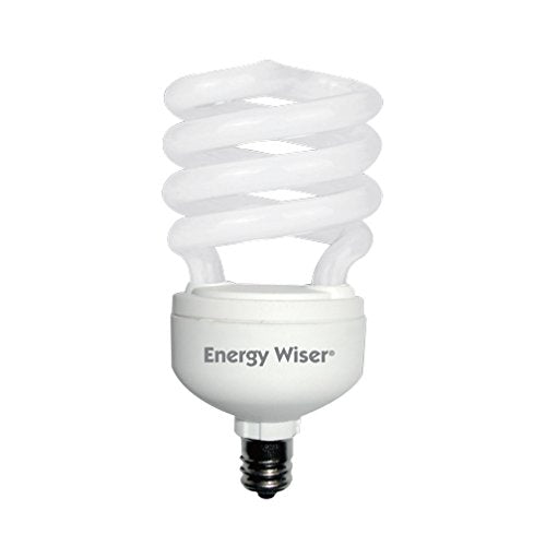 Bulbrite CF13WW/LM/E12 13 Watt Low Mercury Compact Fluorescent T2 Coil, Candelabra Base, Warm White, 60 Watt Equivalent - Cheap-Us