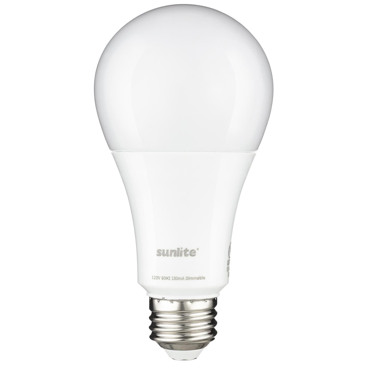 Sunlite LED A Type Household 15.5W (100W Equivalent) Light Bulb Medium (E26) Base, Warm White - Cheap-Us