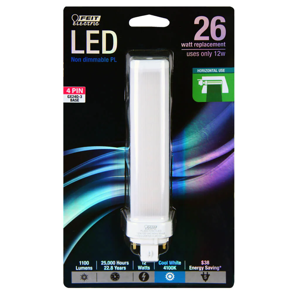 1100 Lumen Cool White Recessed Horizontal PL LED - Cheap-Us