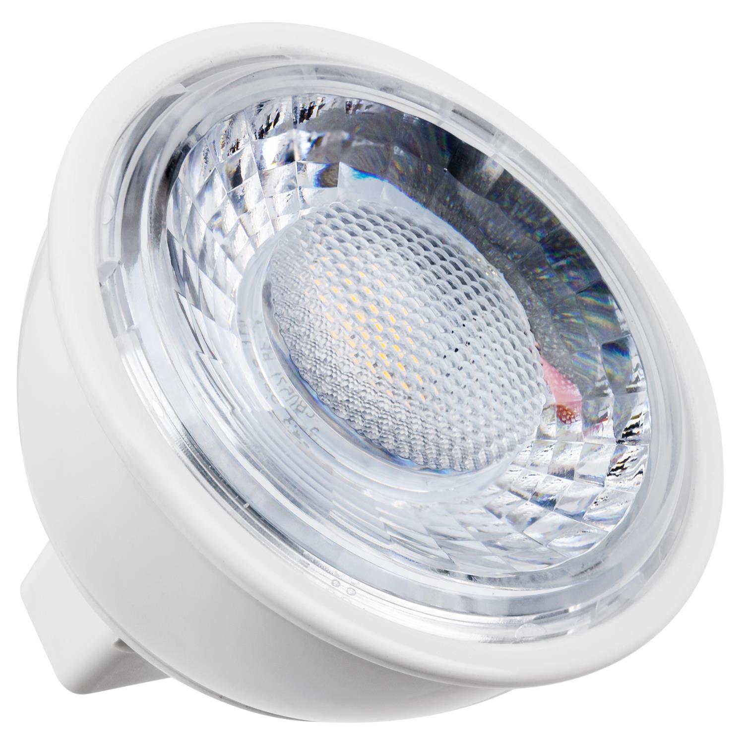 Sunlite MR16 LED Bulb, 12 Volt, Mini Quartz Reflector, 7 Watt, 5000K Super White, 550 Lumens, 80 CRI, GU5.3 Base, 25,000 Hour Long Life, Dimmable, UL Listed, Energy Star Compliant, 50W Equivalent, Cool Touch - Cheap-Us
