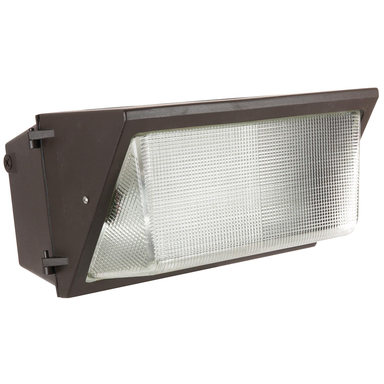 Sunlite 400 Watt High Pressure Sodium X-Large Wall Pack, Bronze Powder Finish, Clear High Impact Borosilicate Glass - Cheap-Us