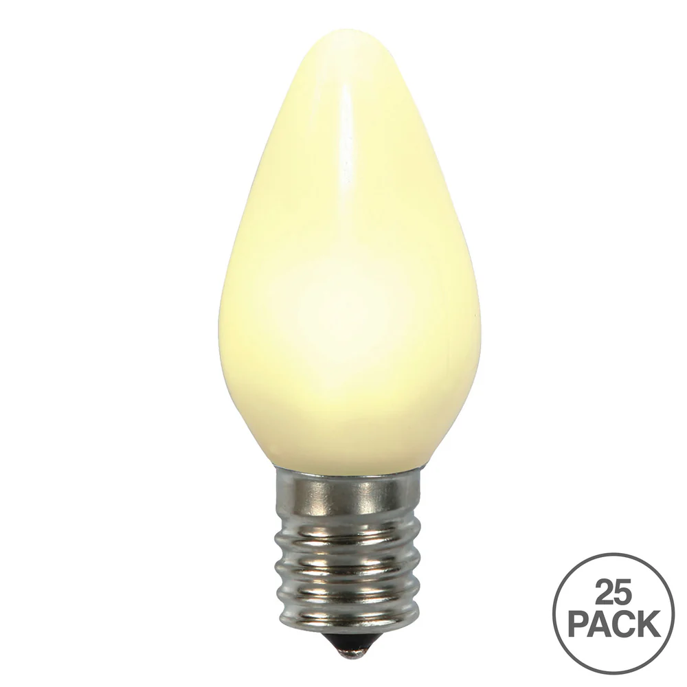 Vickerman C7 Ceramic LED Warm White Twinkle Bulb bagof 25 - Cheap-Us