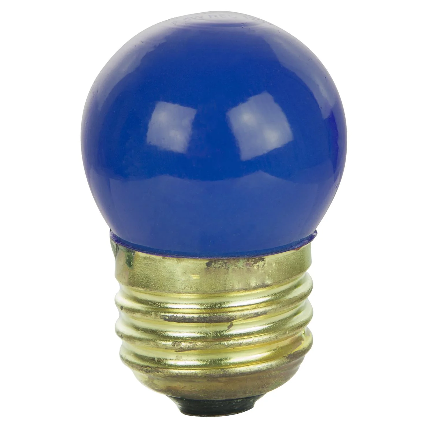 Sunlite 7.5 Watt S11 Colored Indicator, Medium Base, Ceramic Blue - Cheap-Us