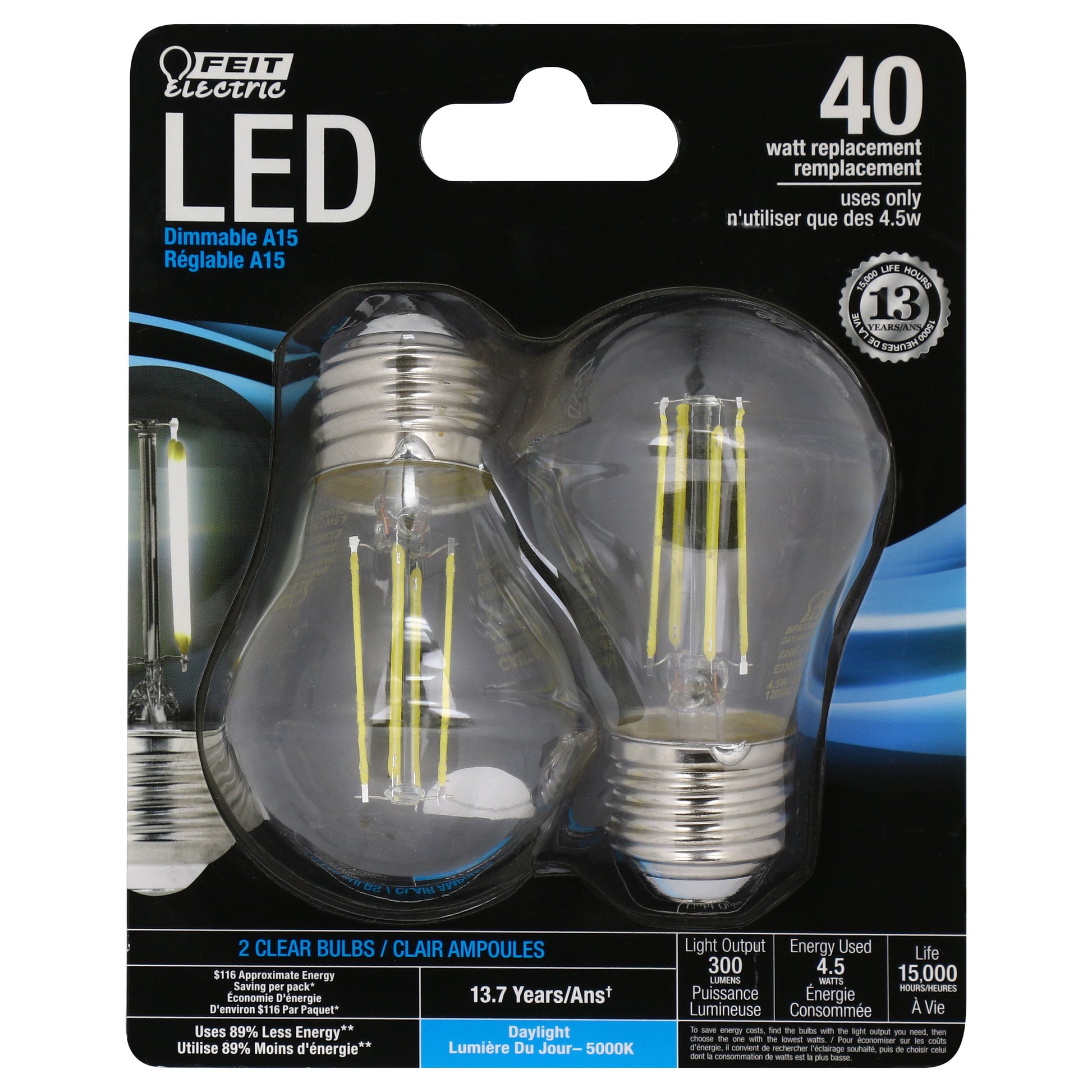 300 Lumen 5000K Dimmable LED - Cheap-Us