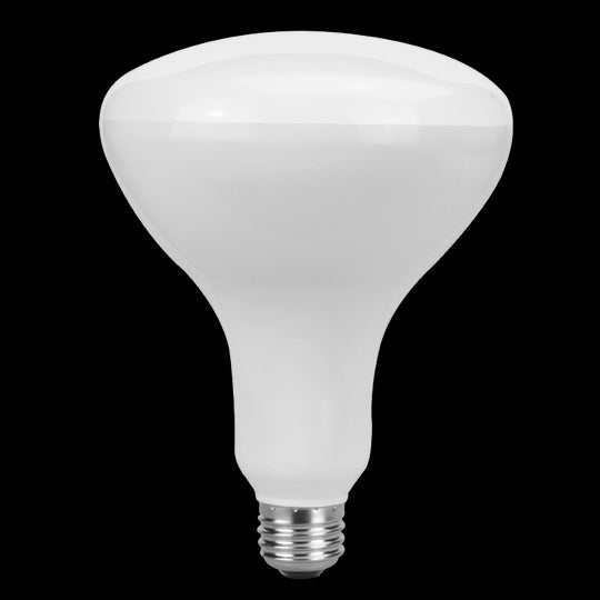 Luxrite LED BR40 Reflector Light Bulb, 14W, 1100 Lumens, 3000K - Soft White, 80 CRI, Frosted White Finish, Dimmable, Pack of 5 (LR31821) - Cheap-Us
