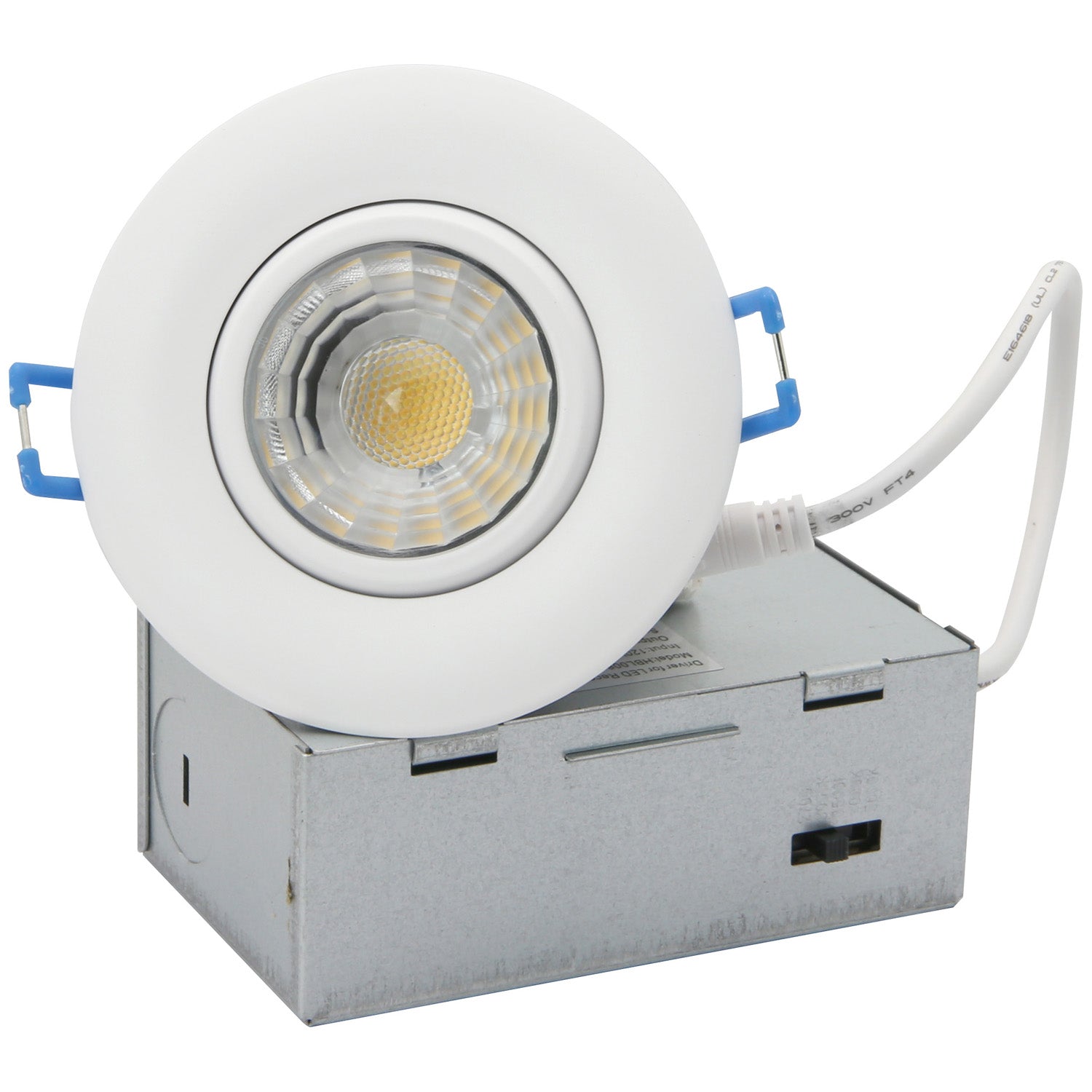 Sunlite 82098 3-Inch Round Gimbal Downlight Fixture, 8 Watts, 600 Lumens, Color Tunable 27K/30K/35K/40K/50K, 90 CRI, Dimmable, Energy Star, ETL Listed, For Entryways, Bedrooms & Hallways Use - Cheap-Us