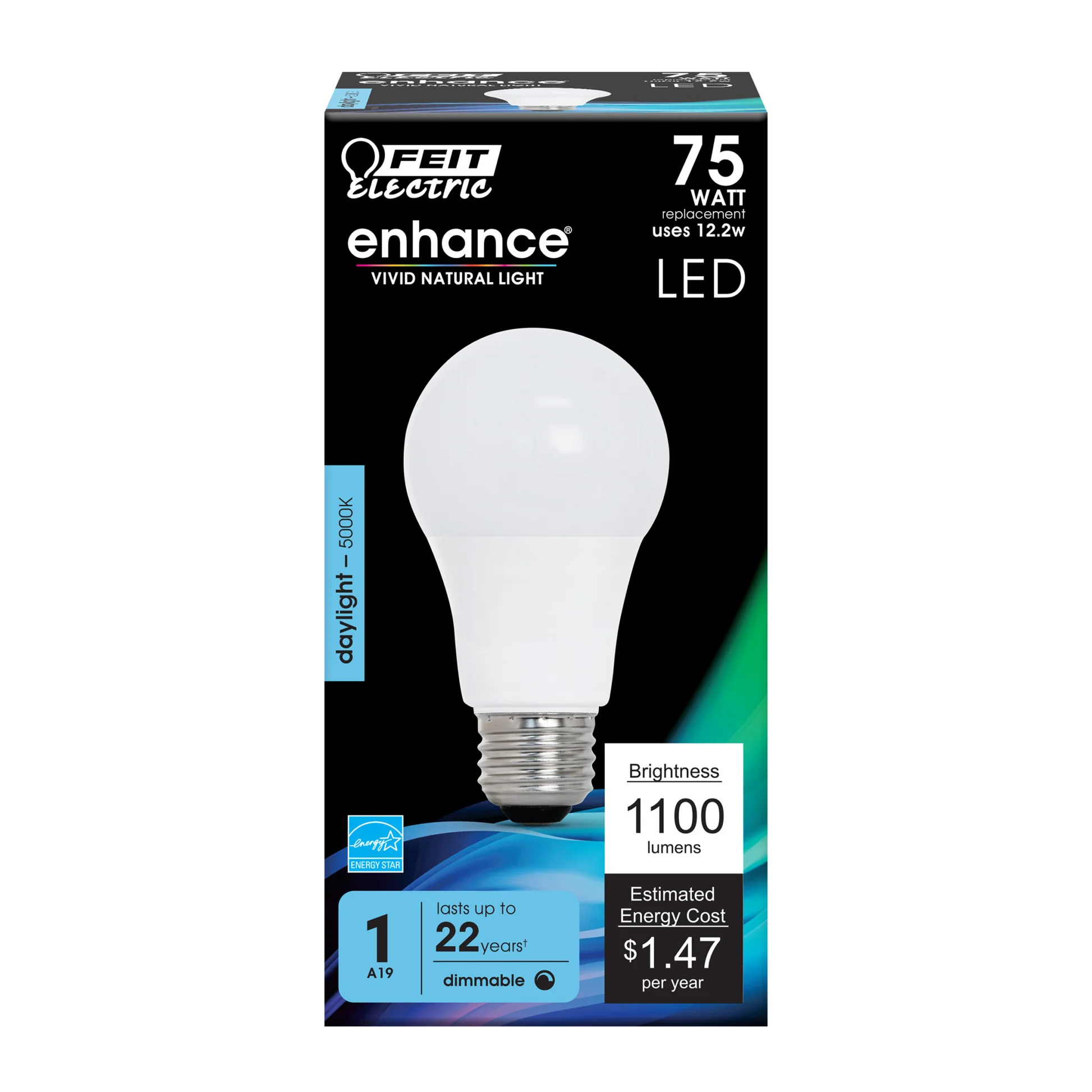 1100 Lumen 5000K Dimmable LED - Cheap-Us