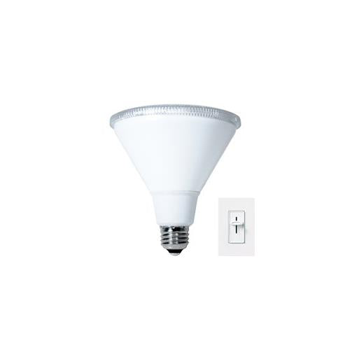 Bulbrite LED16PAR38WFL/830/D 16 Watt Dimmable LED PAR38 Reflector Bulb, 90W Incandescent Equivalent, Medium (E26) Base, Wide Flood, Soft White - Cheap-Us