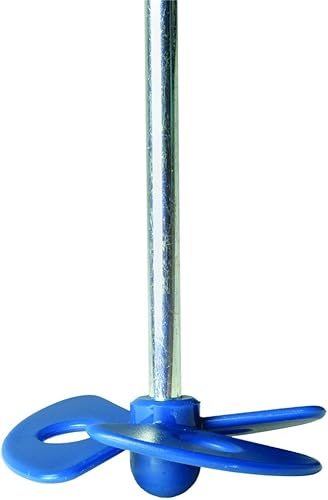 BERG Kunststoffrührquirl KR 60 R, 60x350mm I Hohe Qualität | Effizientes Mischen I Geeignet mit einer Bohrmaschine I Für flüssige und leichte Materialien - Cheap-Us