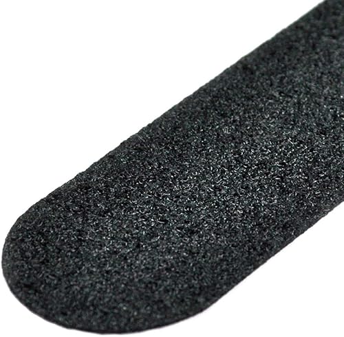 Antirutschstreifen, selbstklebend für Treppen, 30x640 mm, farbig, 8 Stück Aufkleber, Sticker (Schwarz) - Cheap-Us