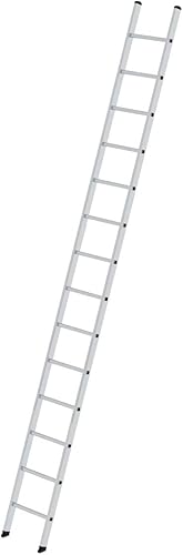 GÜNZBURGER Aluminium-Anlegeleiter, 14 Sprossen, Made in Germany - Cheap-Us