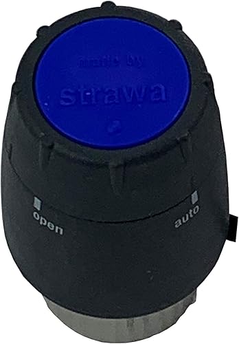 2 Stk Strawa Stellantrieb 230V stromlos geschlossen schwarz blau - Cheap-Us