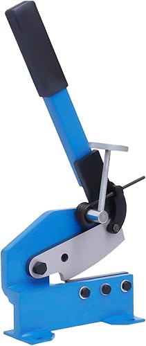 Qussse Handhebelschere, Hebelschere Schlagschere Flache Metall Stahlblechschere Scheren Hebelschere 125mm 10kg für Schneiden von Stahlblech Flachstahl und Rundstahl - Cheap-Us