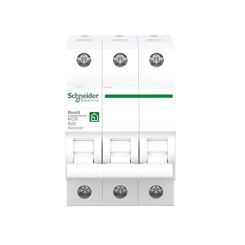 Schneider Electric R9F23320 Leitungsschutzschalter Resi9 3P, 20A, B Charakteristik, 6kA - Cheap-Us