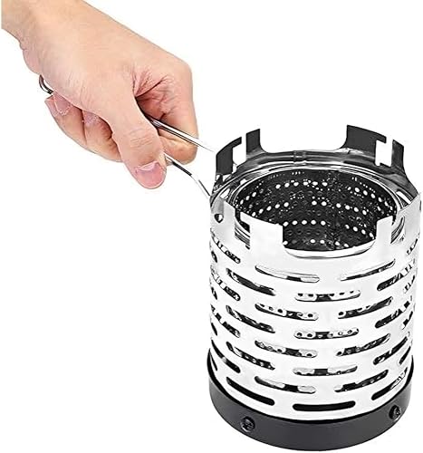 Camping Jack HEIZAUFSATZ für Gaskocher - Campingkocher in Gasheizung umwandeln - Heater Heizgeräte Abdeckung - Zeltheizung Camping Gasheizung Edelstahl Camper - Cheap-Us