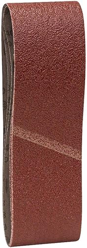 Bosch 3x PRO Paint on Wood and Hardwood X440 Schleifband für Schleifer (für Farbe auf Holz, Hartholz, 75 x 480 mm, Körnung 60, 80, 100, Professional Zubehör Bandschleifer) - Cheap-Us