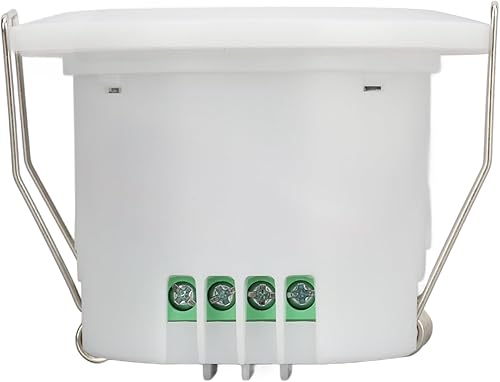 Bewegungserkennungs-Lichtschalter, MmWave Smart Human Presence Sensor AC220V/110V, Hohe Empfindlichkeit, Einstellbare Stabile Leistung für Zuhause - Cheap-Us