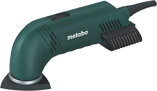 Metabo Dreieckschleifer DSE 280 Intec (600317500) Kunststoffkoffer, Schleifplatte, Maß Eck zu Eck: 93 mm, Schwingzahl bei Leerlauf: 14000 - 22000 /min, Schwingzahl bei Nennlast: 18000 /min, Schwarz - Cheap-Us