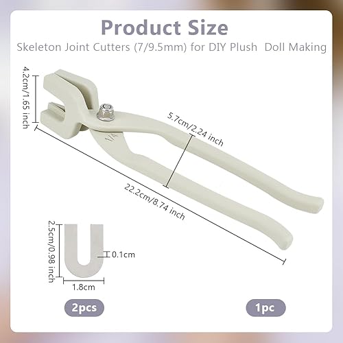 OLYCRAFT Legierungs Montagezange Legierungszange 12/14/16mm Höhe Puppenskelett Verbindungswerkzeug Puppenskelett Installationszange Für Handgefertigte Handwerksherstellung Puppenherstellung - Cheap-Us