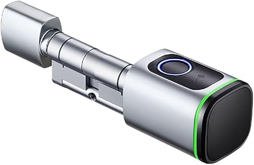 NEWFUN Türschloss mit Fingerabdruck,Fingerabdruck Schloss Haustür,Smart Home Türschloss,Mit Schlüssel, Schlüsselkarte, Bluetooth APP für Türschloss, wasserdicht, Fingerabdruckschloss für 35-45mm Tür - Cheap-Us