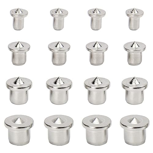 16 Stück Dübel Zentrierspitze Dübelhilfe Dübelloch Markierer Dübelsetzer Holzdübel Set 6/8/10/12 mm Für Holzarbeiten Bohrwerkzeuge (massiv) - Cheap-Us