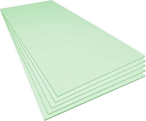 Styrodur 1,0 cm x 56 cm x 117 cm 5 Platten Dämmplatten geeignet für Badsanierungen Fußbodendämmung Trittschalldämmung Modellbau Landschaftsmodellbau und Architekturmodellbau - Cheap-Us