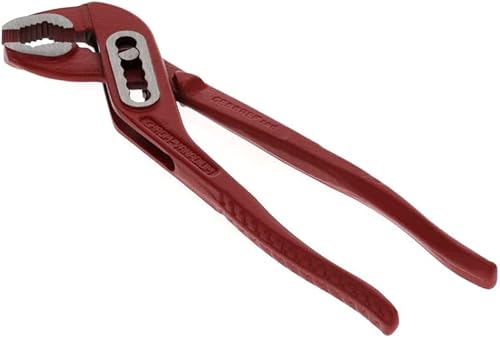 GEDORE red Wasserpumpenzange, Spannweite bis 25 mm, 7-fach verstellbar, durchgestecktes Gelenk, flach, R28100007 - Cheap-Us