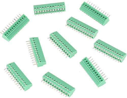 Wifehelper 10 Teile/Satz 12 Pin 2,54mm Pitch PCB Schraubklemmenblock Stecker Stabile Hochwertige Grüne PCB Universal Schraube - Cheap-Us