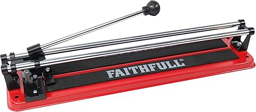 Faithfull FAITLC300 Wand- und Bodenfliesenschneider, 300 mm quadratisch, 210 mm Diagonale, 10 mm Dicke Schnittleistung - Cheap-Us