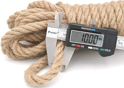 DXRPO 20m Sisalseil für Kratzbaum 8mm, Sisalseil Natur Sisal Seil für Katzen, Kratzseil, Katzenzubehör, Haushalt, Garten, DIY, Dekoration - Cheap-Us