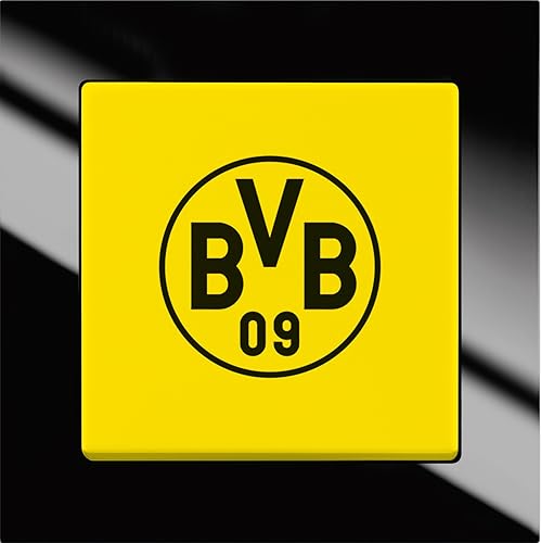 Busch-Jaeger Fanschalter Borussia Dortmund, 2000/6UJ/01 - Cheap-Us