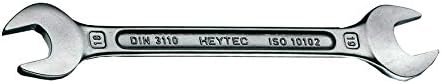 Heytec 50800242780 Doppelmaulschlüssel 24 x 27 mm aus Chrom-Vanadium Stahl - Cheap-Us