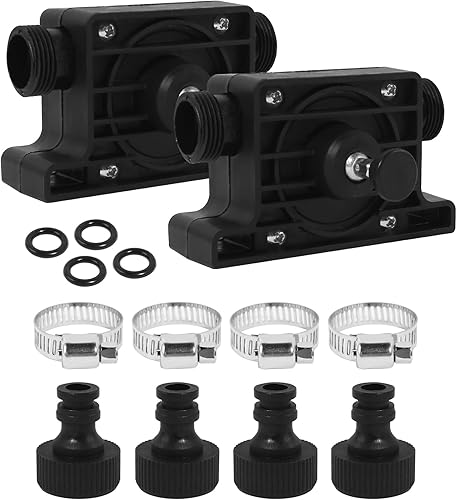 Bohrmaschinenpumpe, 2 Stück Pumpe Akkuschrauber, Selbstansaugend Wasserpumpe, Akkuschrauber Pumpe, Pumpenaufsatz für Bohrmaschine, Mini Bohrpumpe für Flüssigkeiten, Diesel, Öl, Wasser - Cheap-Us