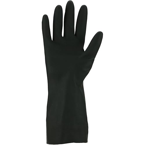 ASATEX Chemikalienschutz-Handschuh - Neoprene 3470, grau, Gr. 9 (1 Paar) - Cheap-Us