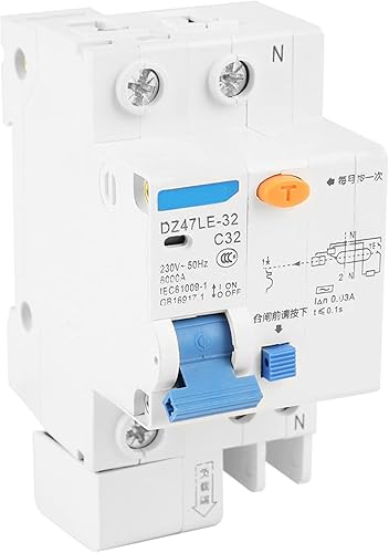 DZ47LE-32 1p N, 30mA 230V Salvavita 32a C32 FI-Schutzschalter - Cheap-Us