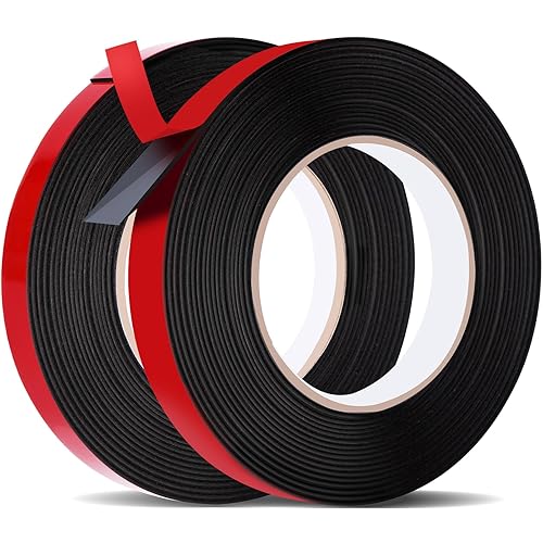 Evavii Doppelseitiges Klebeband Extra Stark 2pks (10m x 10mm, 10m x 15mm), Montageband Klebeband Doppelseitig Streifen für Wand und LED Streifen, Auto - Cheap-Us
