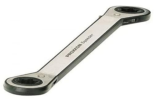 Proxxon 23215 Speeder Ratschenschlüssel 17x19mm Kröpfung 25° Ring-Einsatz aus CrV-Stahl Links-/Rechtsumschaltung - Cheap-Us